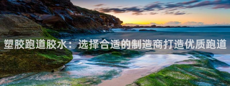 谈球吧体育app下载官网：塑胶跑道胶水：选择合适的制造商打造优质跑道