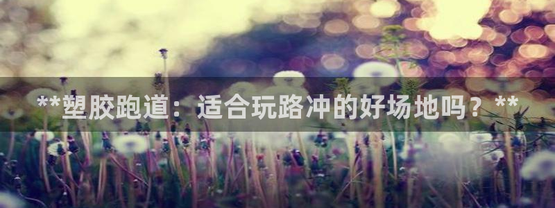 谈球吧官网登录：**塑胶跑道：适合玩路冲的好场地吗？**