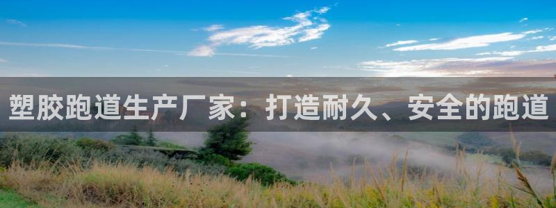 谈球吧体育app下载足球直播：塑胶跑道生产厂家：打造耐久、安全的跑道