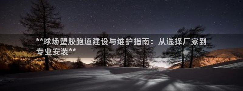 谈球吧官网提款不了：**球场塑胶跑道建设与维护指南：从选择厂家到
专业安装**