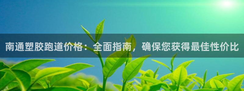 谈球吧体育赛事入口：南通塑胶跑道价格：全面指南，确保您获得最佳性价比