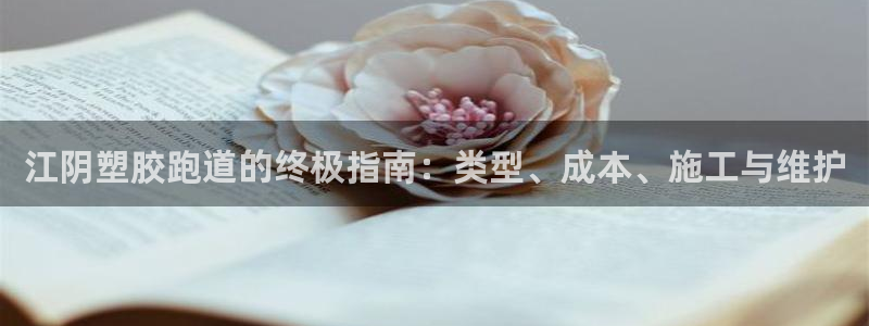 谈球吧最新APP下载：江阴塑胶跑道的终极指南：类型、成本、施工与维护