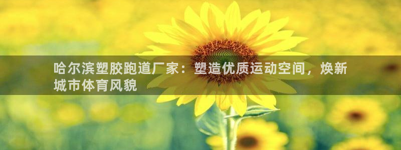 谈球吧体育综合：哈尔滨塑胶跑道厂家：塑造优质运动空间，焕新
城市体育风貌