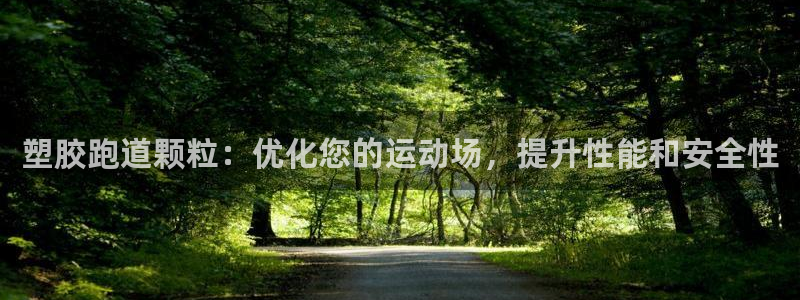 谈球吧平台黑吗?：塑胶跑道颗粒：优化您的运动场，提升性能和安全性
