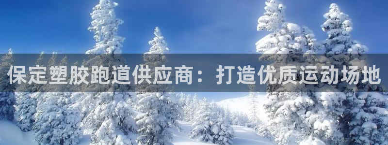 谈球吧app体育下载：保定塑胶跑道供应商：打造优质运