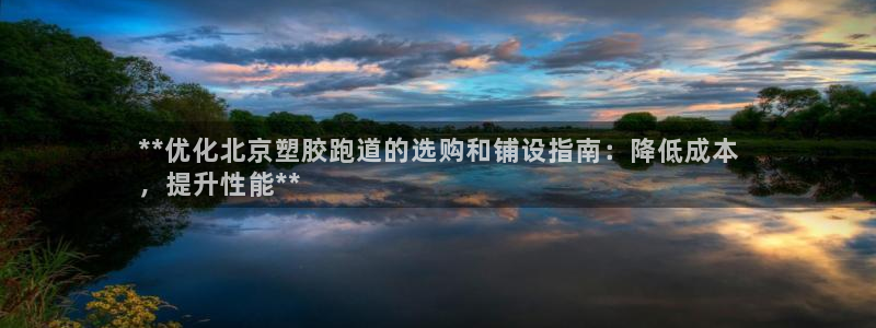谈球吧体育app下载官网苹果手机：**优化北京塑胶跑道的选购和铺设指南：降低成本
，提升性能**