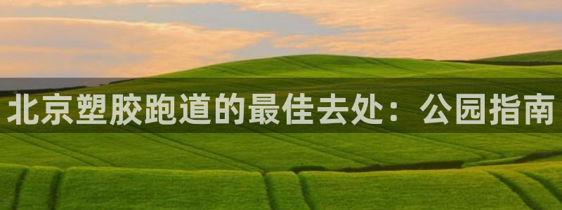 谈球吧是黑台子吗知乎：北京塑胶跑道的最佳去处：公园指
