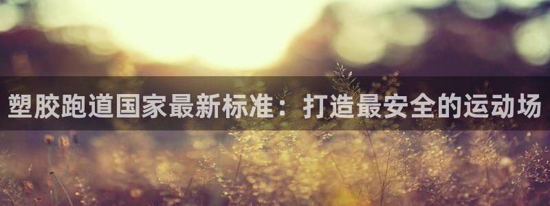 谈球吧的聊天软件有哪些：塑胶跑道国家最新标准：打造最安全的运动场