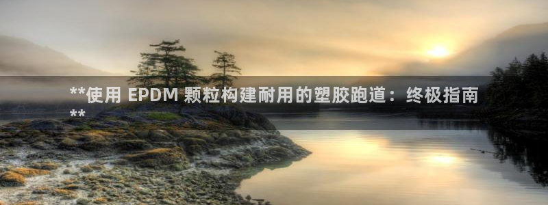 谈球吧娱乐app下载官网苹果版：**使用 EPDM 颗粒构建耐用的塑胶跑道：终极指南
**